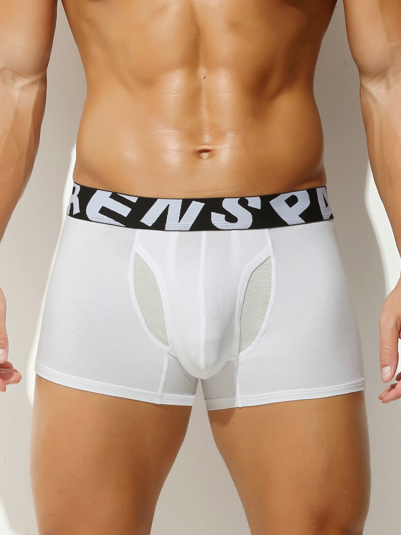 Bamboo Fiber Trunk - Herren-Unterwäsche aus Polyesterfaser mit Doppelbeutel, kurze