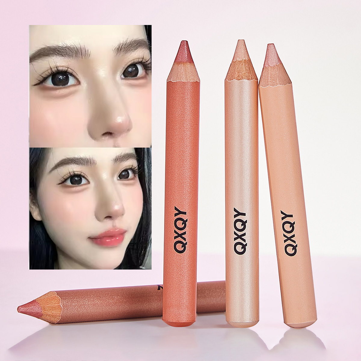 Quick Dry Underwear - QXQY 3D Unter-Augen-Highlighter-Stift Wasserfest Verwischungsfest Langanhaltend