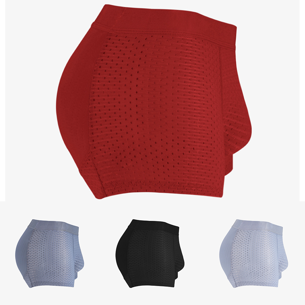 Pouch Boxer Pouch - Herren Formende Boxershorts Po-Former Gepolsterte Hüftverstärker-Boxershorts