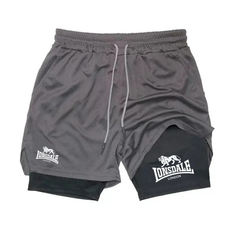 Compression Shorts Athletes - Bedruckte 2-in-1-Laufshorts für Herren, Kompressionsshorts für