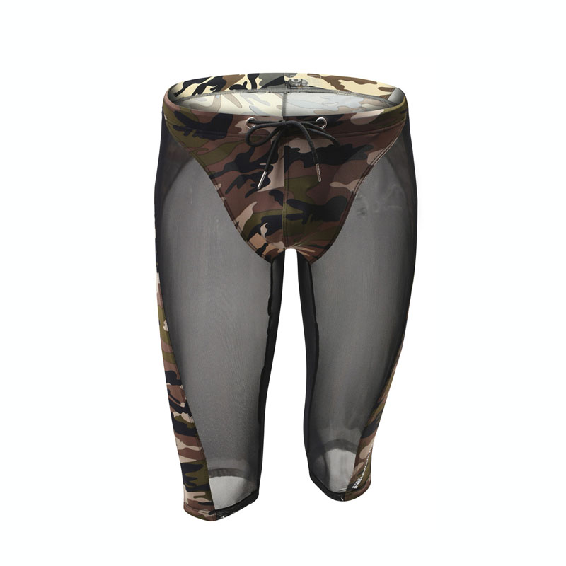 Mesh Sport Boxer - Mesh Boxer Camouflage Männer Unterwäsche Elastische