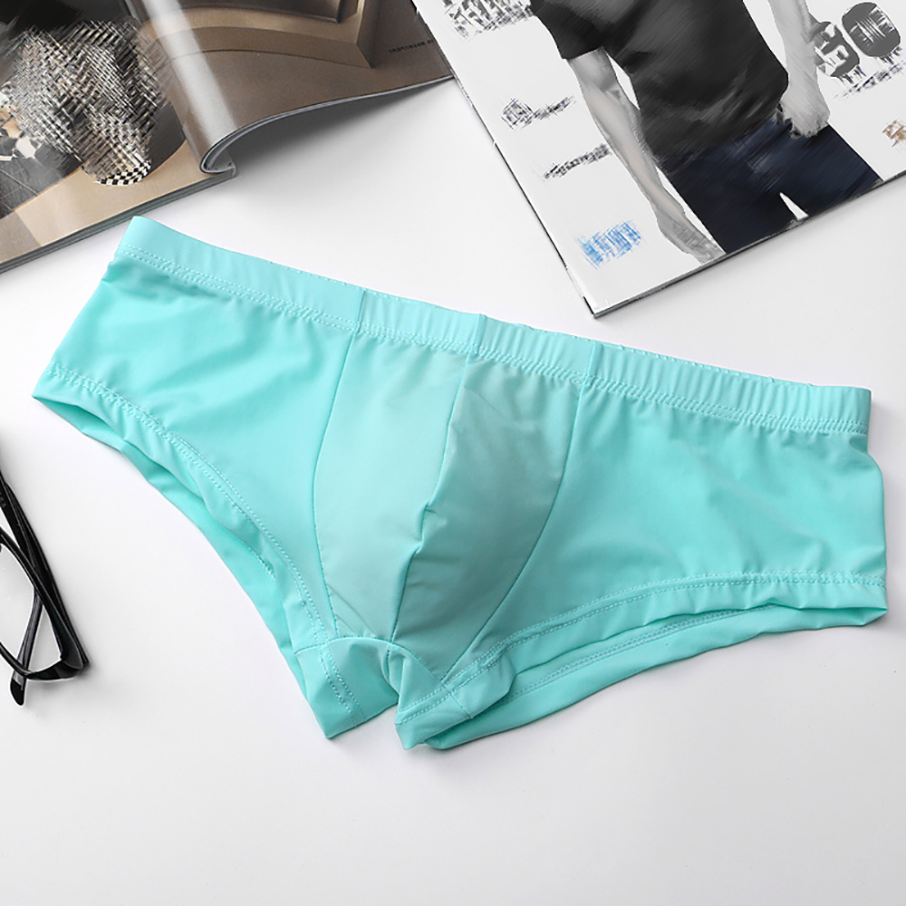 Boxer Shorts Modal - Eis Seide Unterwäsche Boxer Briefs Atmungsaktive
