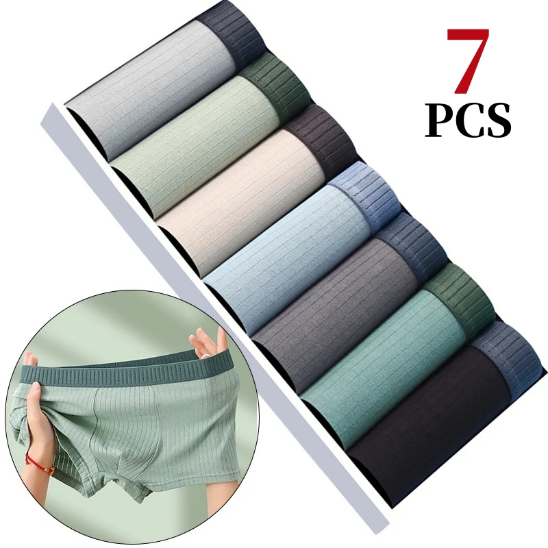Multi Pack Underwear - 7 Teile/los männer Baumwolle Unterwäsche Boxer