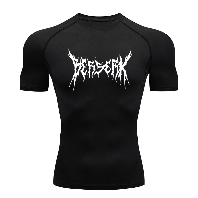 Base Layer Top - Gym Workout Rash Guard für Männer,
