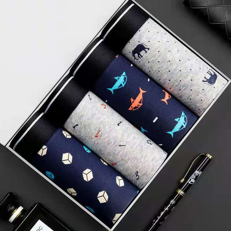 Multi Pack Underwear - 4 Teile/los Boxer Shorts Männer Unterwäsche