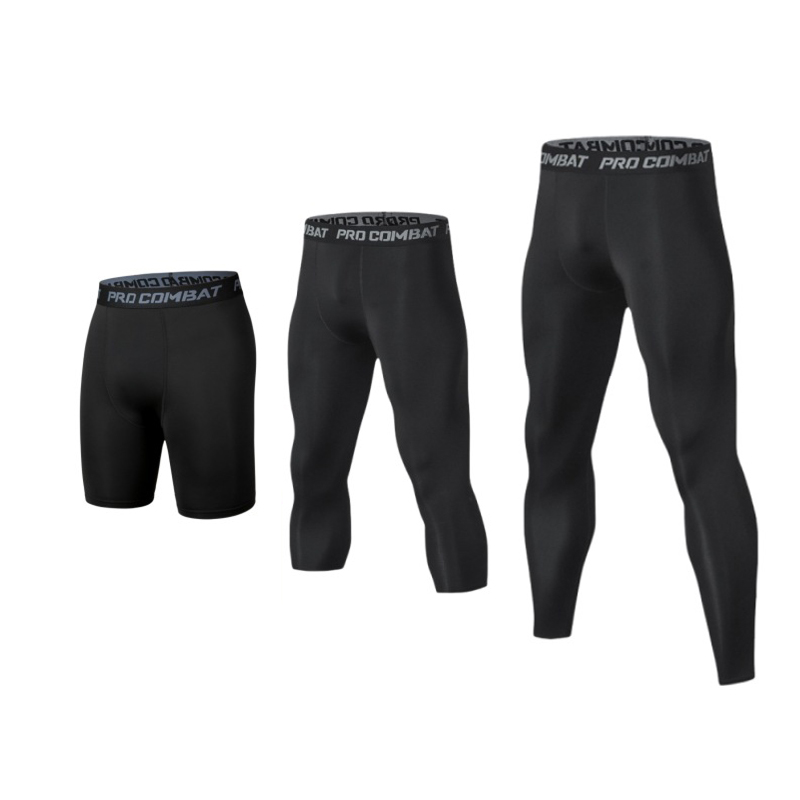 Compression Shorts Athletes - Herren Kompressionshose Tights Cool Dry Leggings