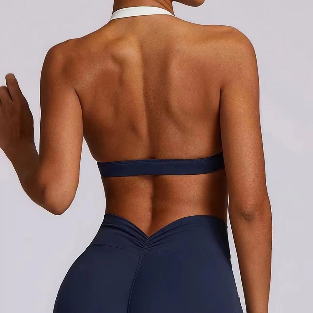 Quick Dry Underwear - Sexy Scrunch Sport-BH Gym-Top für Damen