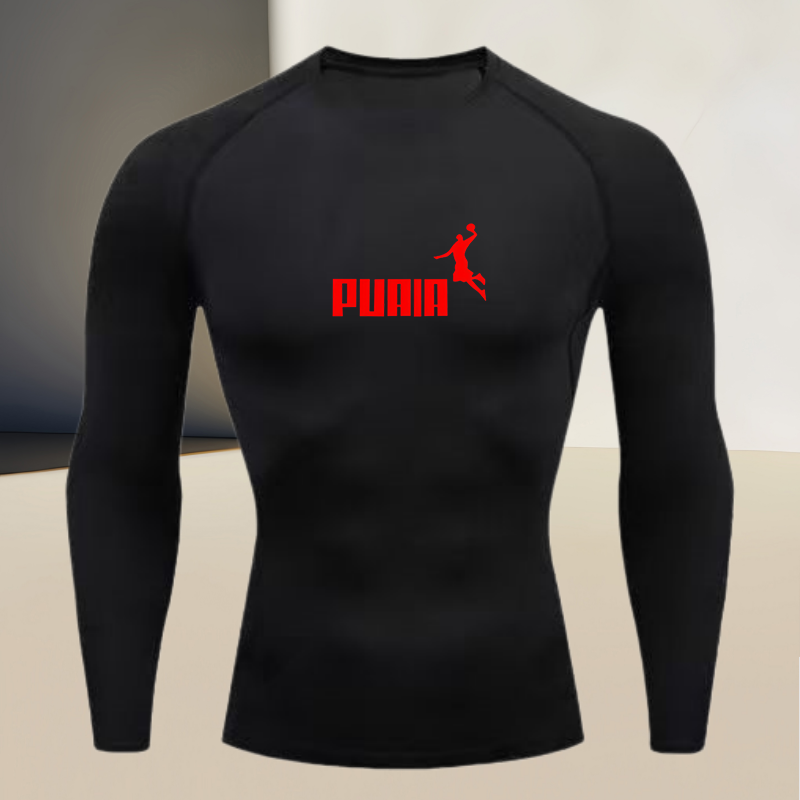T Shirt Tight Fit - Langärmliges, eng anliegendes, schnell trocknendes Sport-T-Shirt