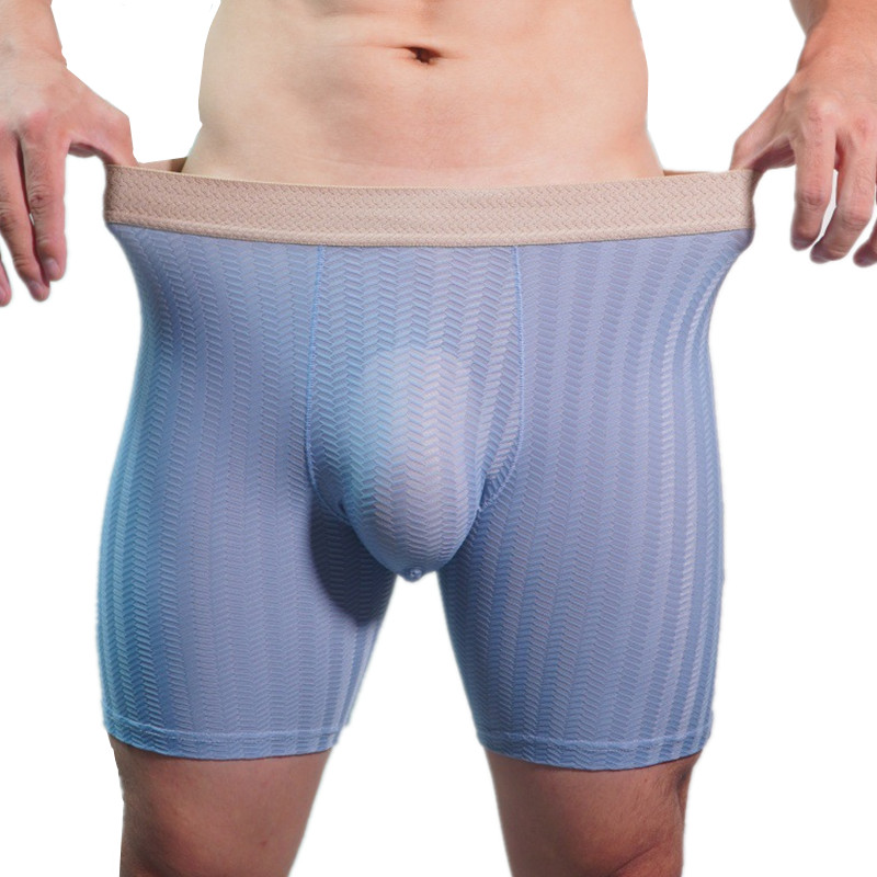 Herren Boxershorts Homme Nylon – Long Leg Trunk Men Bewertung und Preis