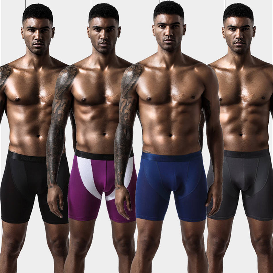 2 teile/los unterhose bein up  – Long Leg Trunk Men Bewertung und Preis