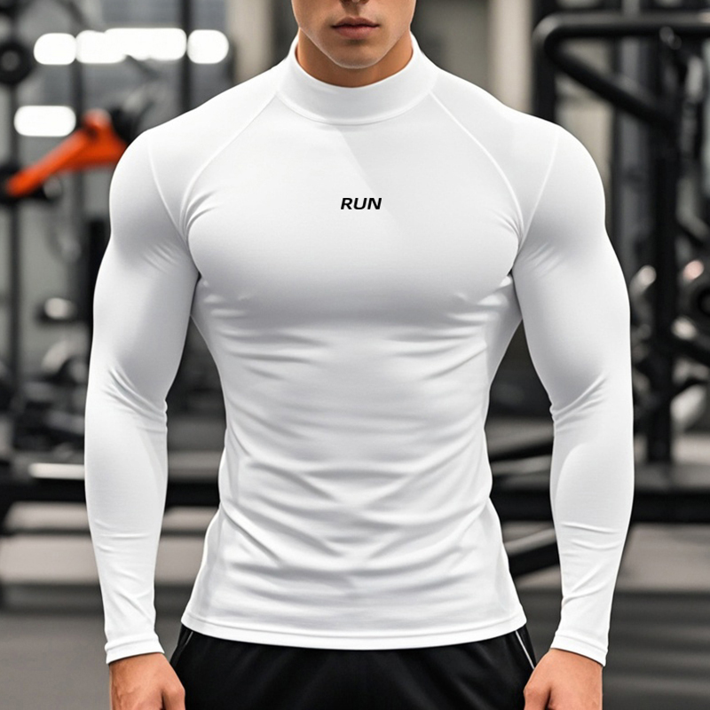 Herren Lauf Rollkragenpullover – T Shirt Tight Fit Bewertung und Preis