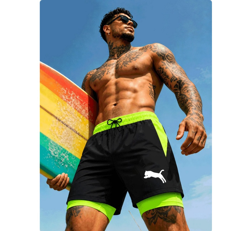 Herren-Laufshorts mit Geparden – Compression Shorts Athletes Bewertung und Preis