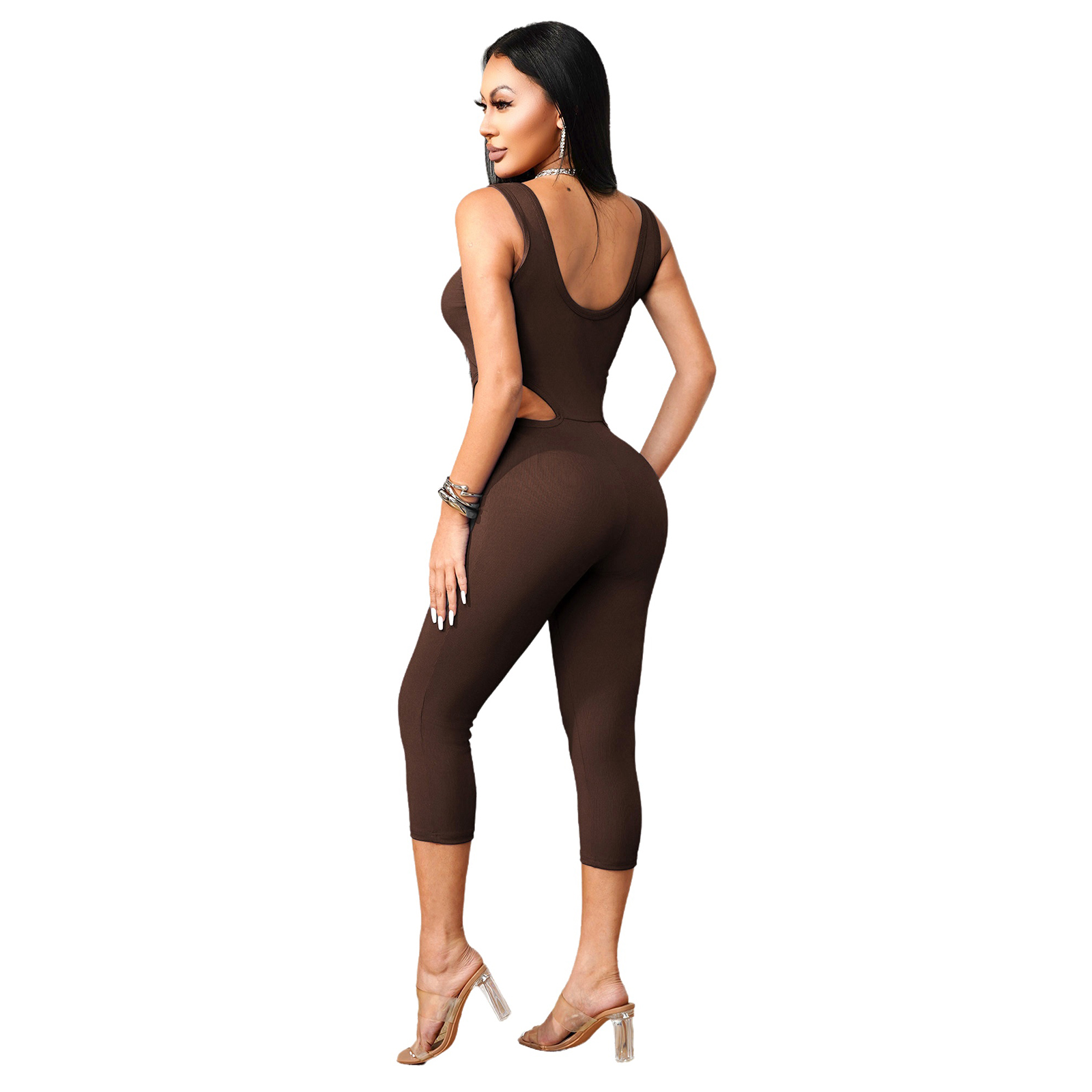 Damen Workout Jumpsuit Ärmello – Tank Top Ribbed Bewertung und Preis