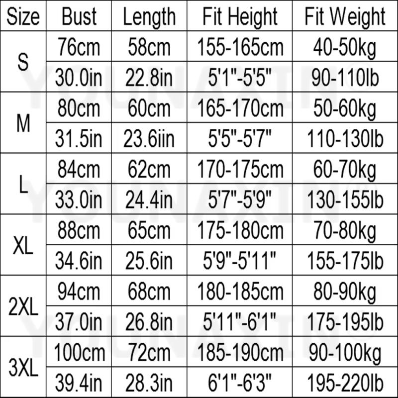 YOUNAXIN Unisex ärmelloses Kom – Base Layer Top Bewertung und Preis