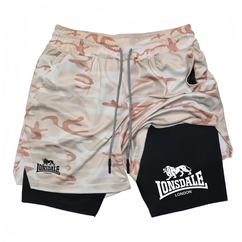 Bedruckte 2-in-1-Laufshorts fü – Compression Shorts Athletes Bewertung und Preis