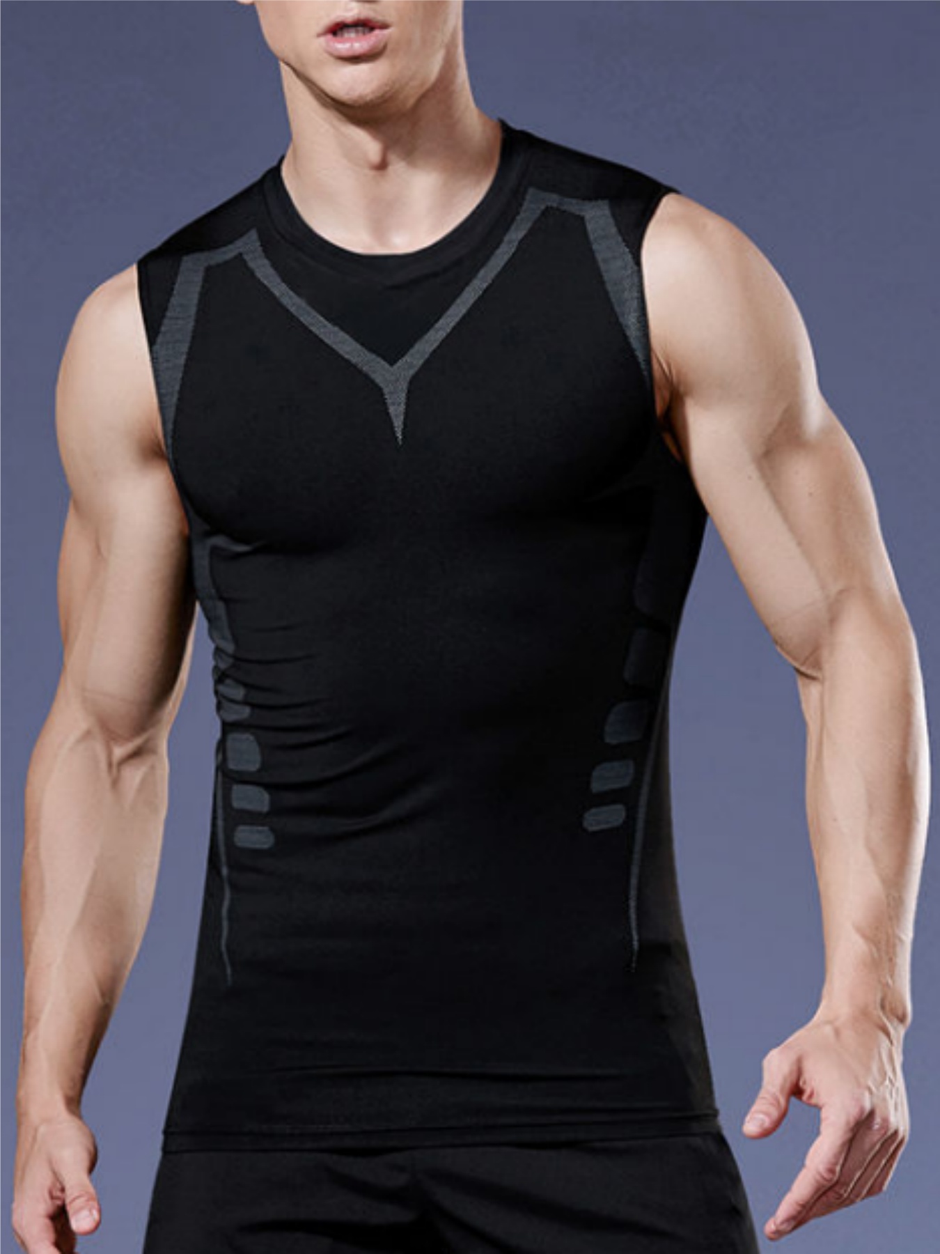 Enges Weste-Kompressionsshirt  – T Shirt Tight Fit Bewertung und Preis