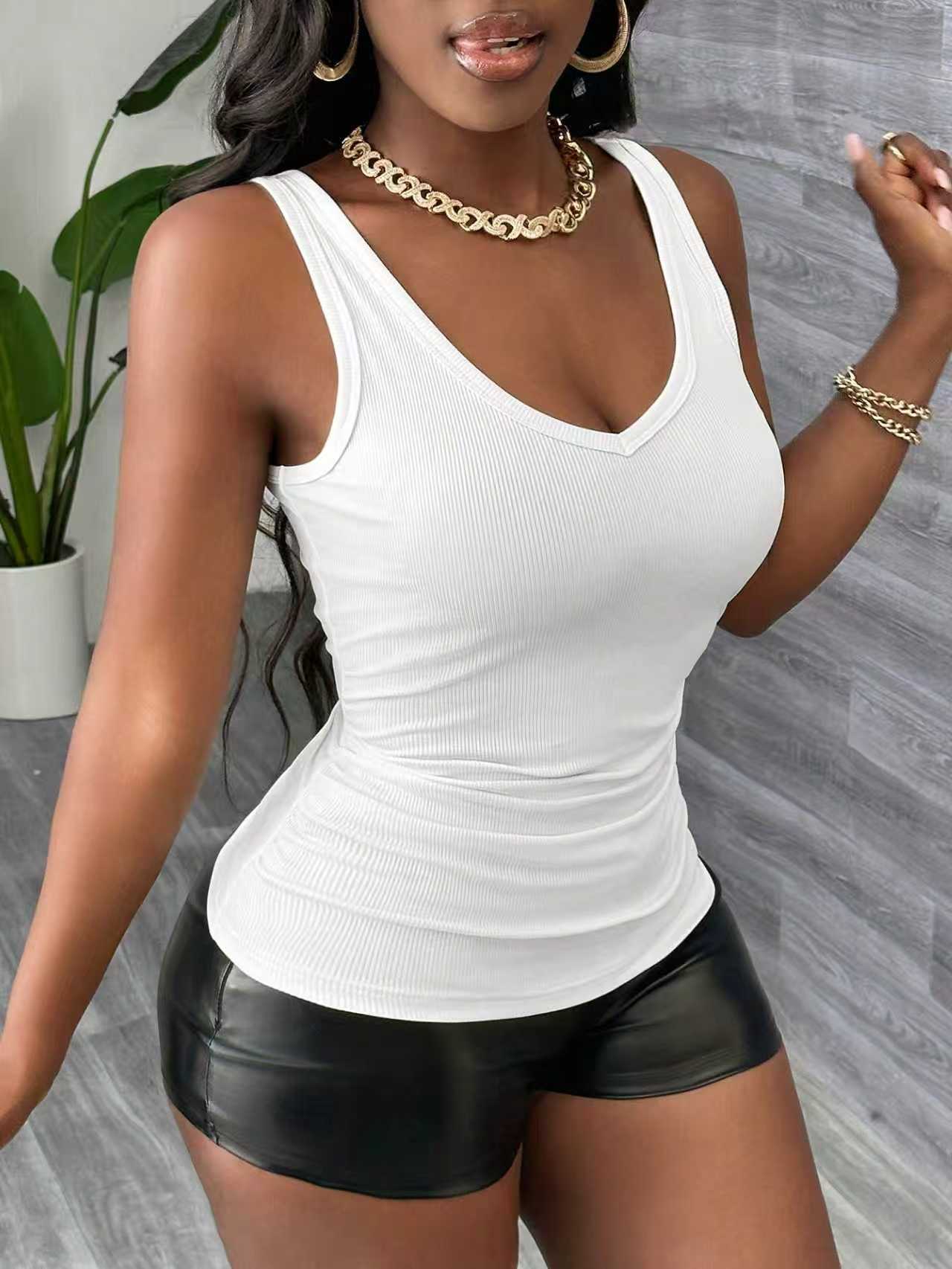 Übergrößen 3-teiliges Set mit  – Tank Top Ribbed Bewertung und Preis