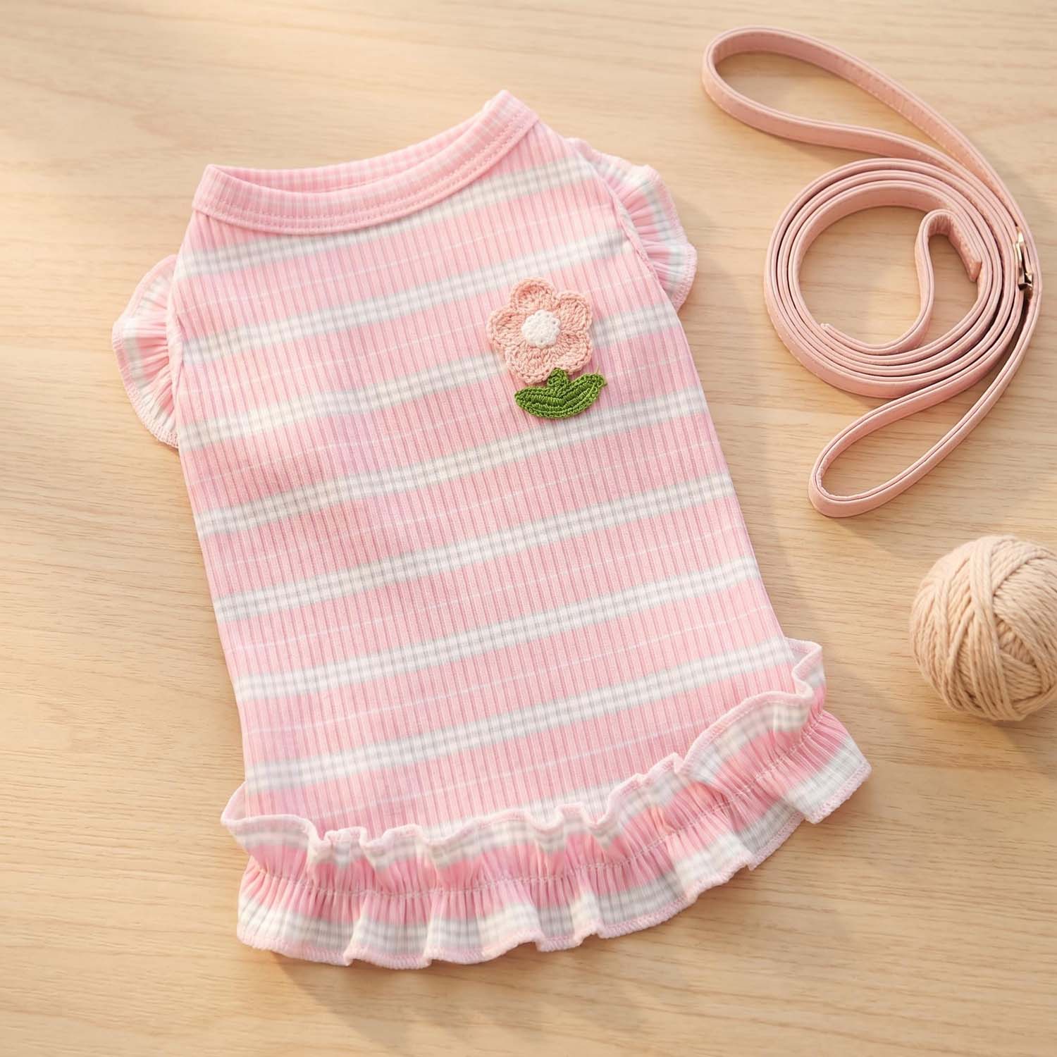 1 Stück Niedliches Gerüschtes  – Tank Top Ribbed Bewertung und Preis