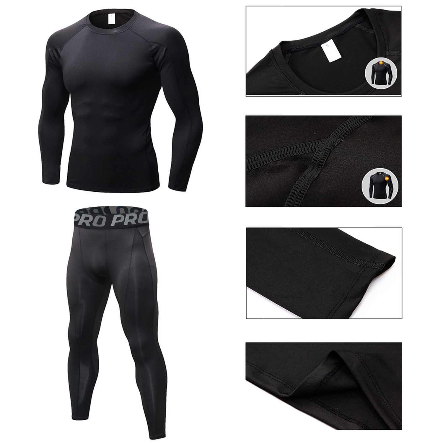 Herren Workout Compression Set – Compression Long Pant Bewertung und Preis