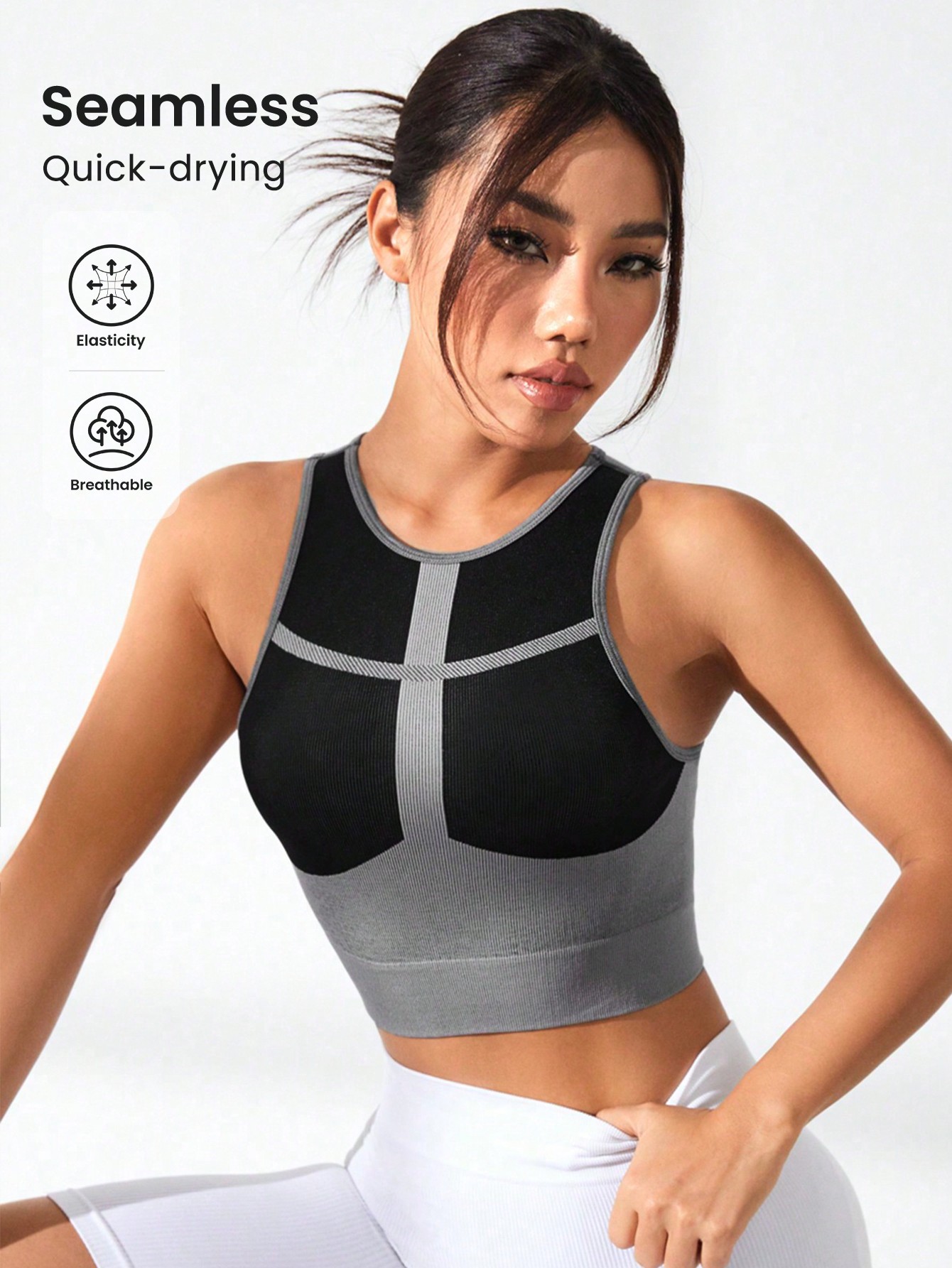 Damen Colorblock Geripptes Cro – Tank Top Ribbed Bewertung und Preis