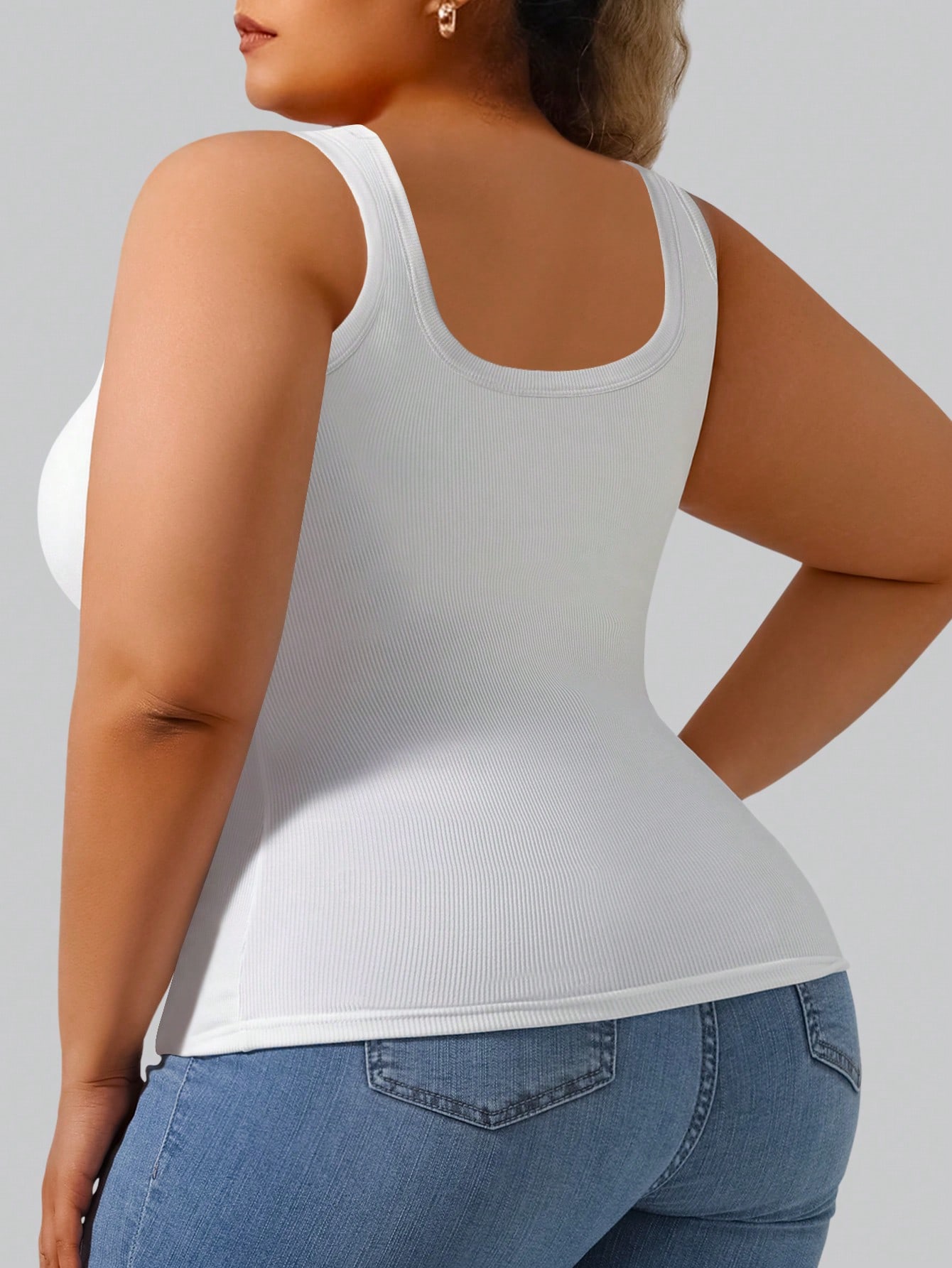 Damen Tanktop in Übergröße, ei – Tank Top Ribbed Bewertung und Preis