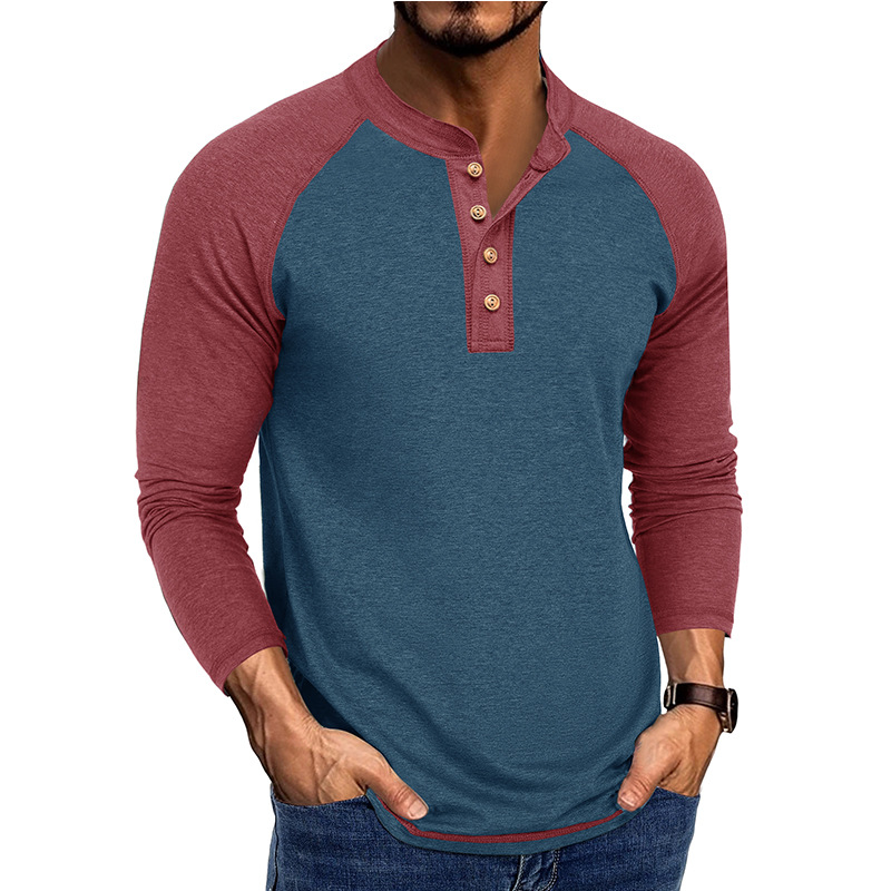 Herren Neues Langarm-Henley-Sh – Base Layer Top Bewertung und Preis