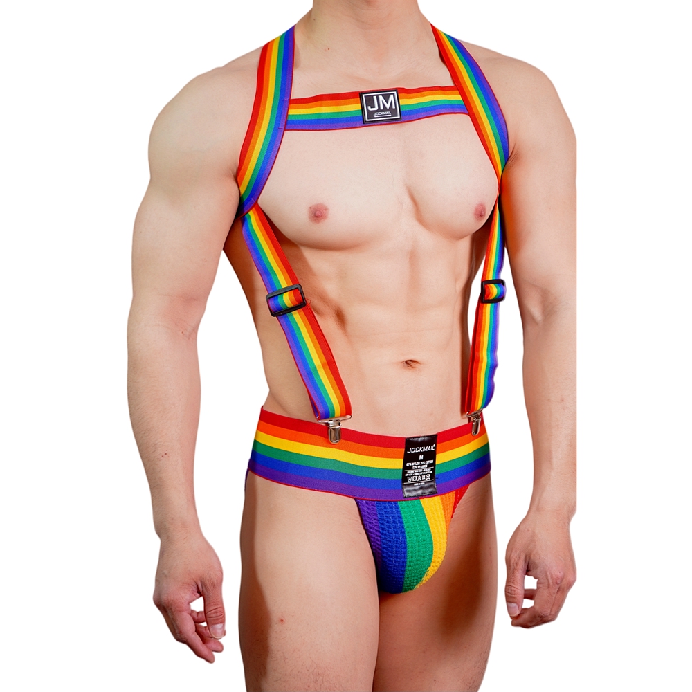 JOCKMAIL Regenbogen-Körpergurt – Jockstrap Athletic Bewertung und Preis