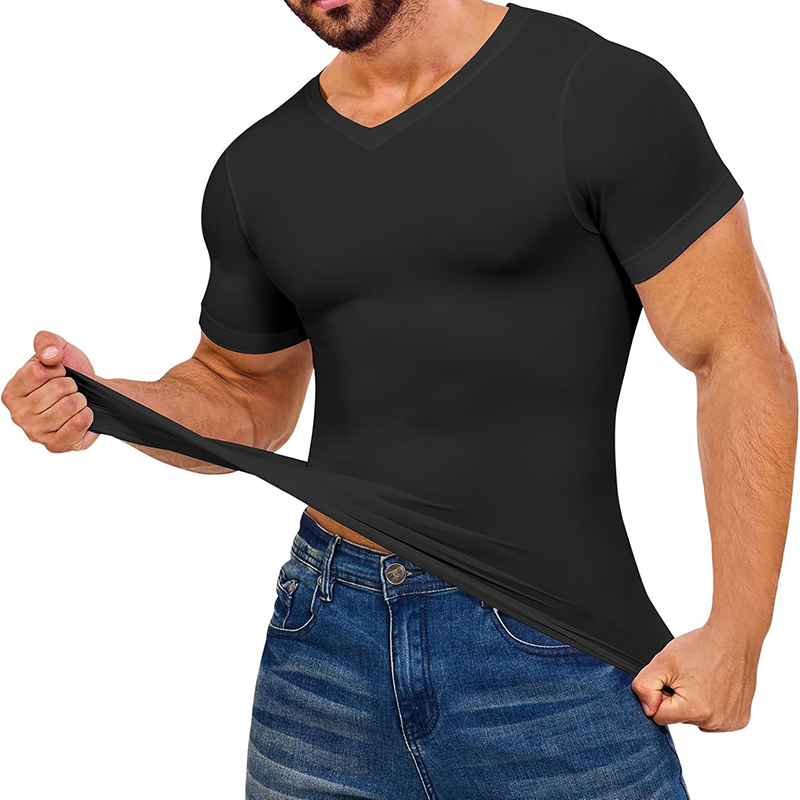 Männer V-ausschnitt Kompressio – Undershirt Crew Neck Bewertung und Preis