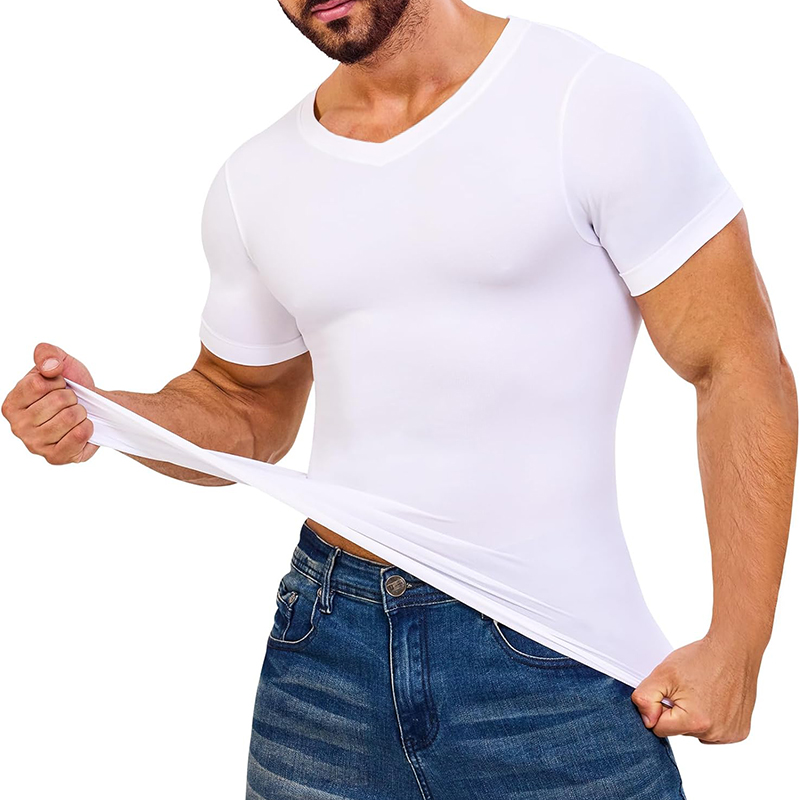 Männer V-ausschnitt Kompressio – Undershirt Crew Neck Bewertung und Preis