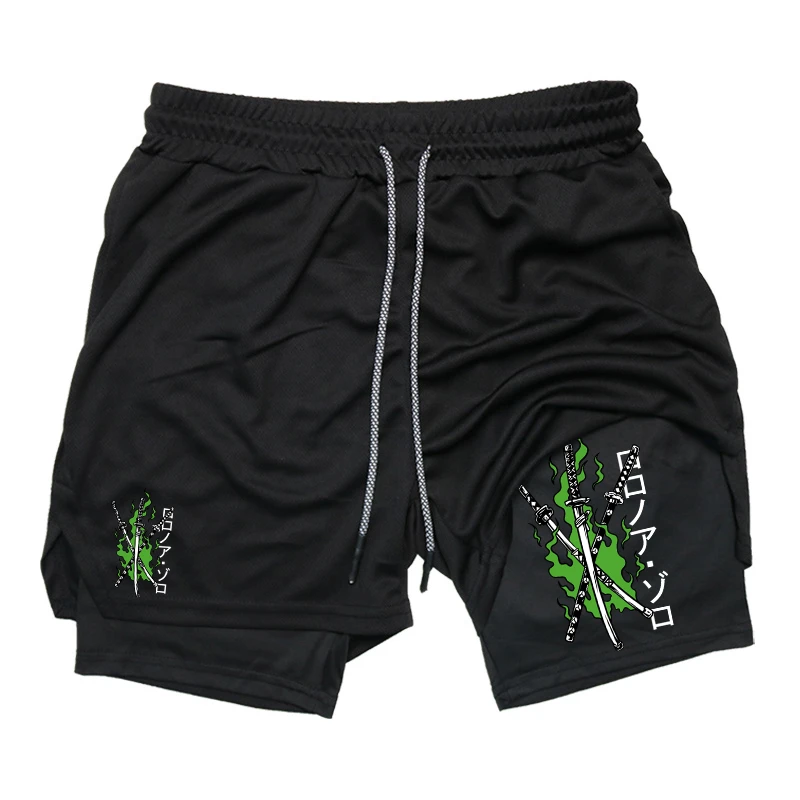 Bedruckte 2-in-1-Laufshorts fü – Compression Shorts Athletes Bewertung und Preis