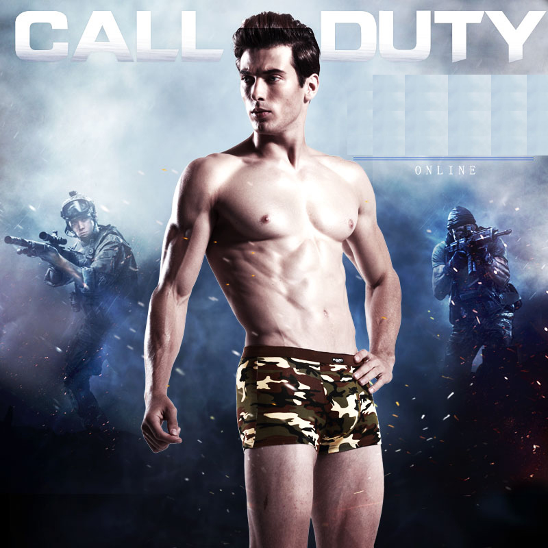 4 teile/los Camouflage Boxer M – Multi Pack Underwear Bewertung und Preis