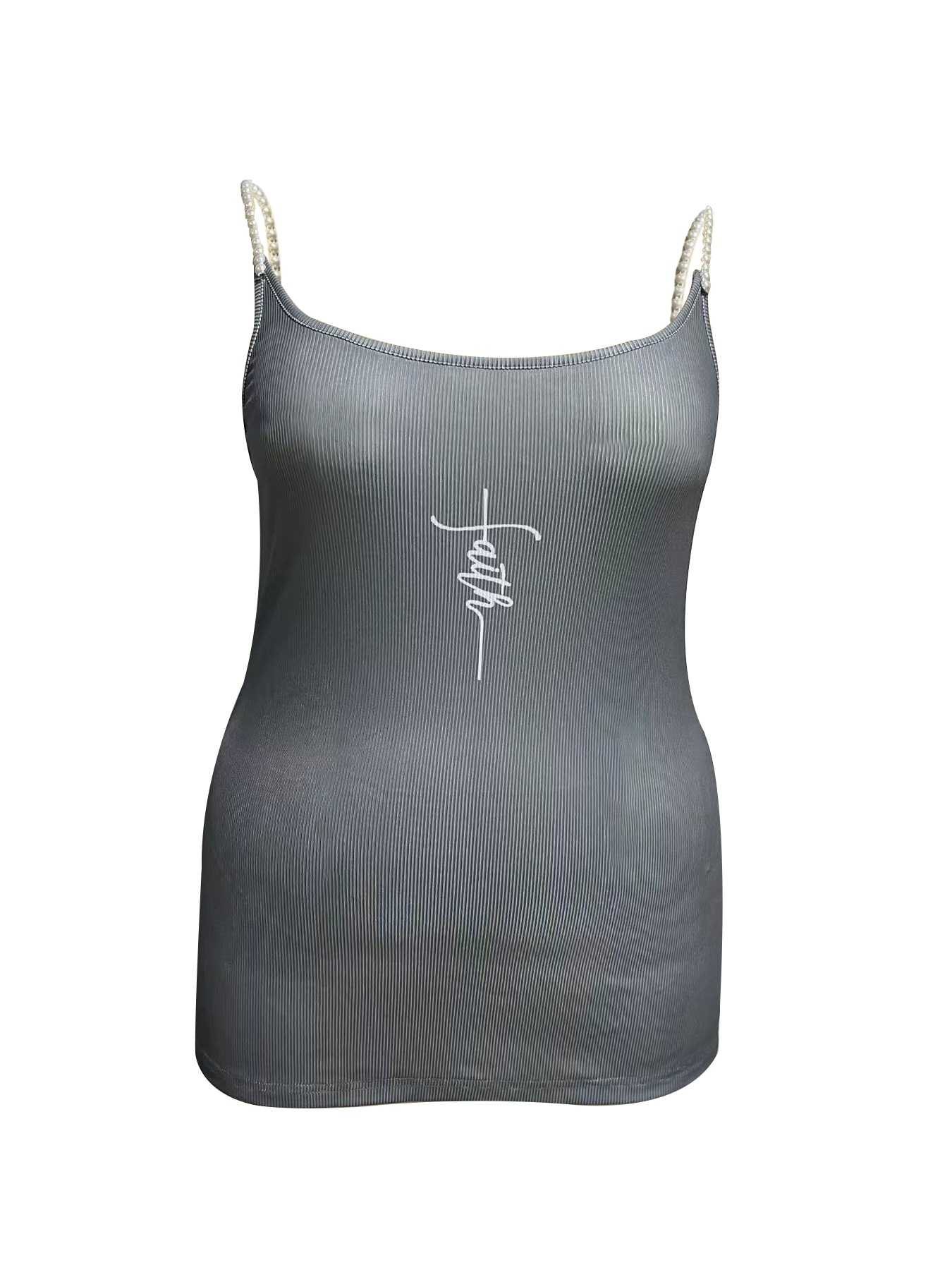 Plus Size Crop-Cami mit quadra – Tank Top Ribbed Bewertung und Preis